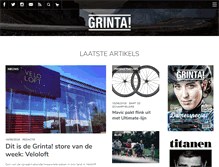 Tablet Screenshot of grinta.be